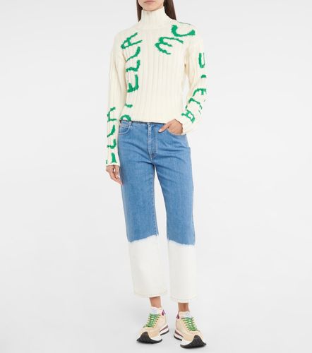 X Ed Curtis printed wool-blend sweater - Stella McCartney - Modalova