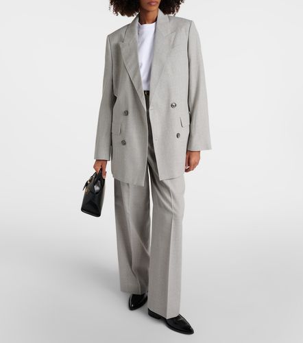 Double-breasted wool blazer - Ami Paris - Modalova