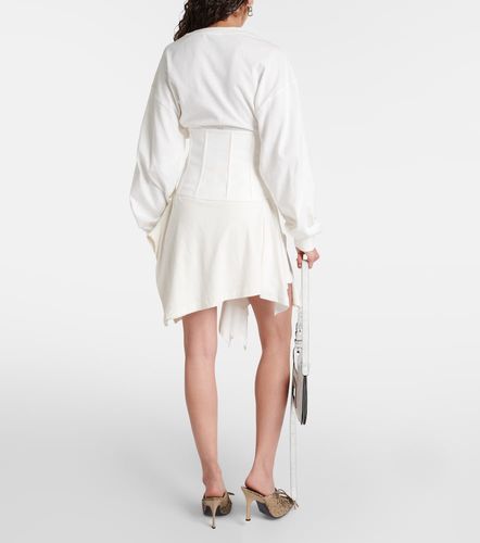 Abito a corsetto in jersey di cotone - Acne Studios - Modalova