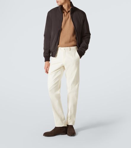 Bomber in tessuto tecnico - Thom Sweeney - Modalova