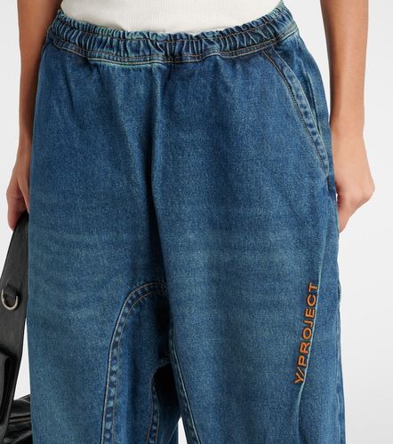 Logo low-rise wide-leg jeans - Y/Project - Modalova