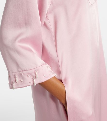 Abito lungo Arles in satin - Emilia Wickstead - Modalova