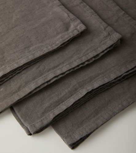 Set de 4 servilletas de lino - Once Milano - Modalova
