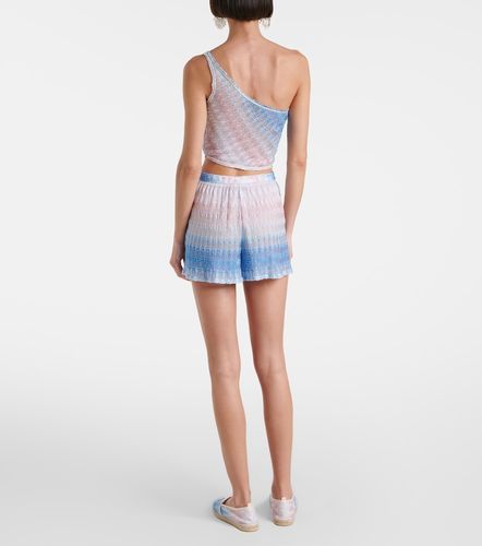 Wave cropped one-shoulder top - Missoni - Modalova