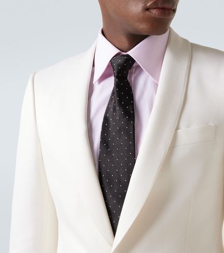 Corbata de sarga de seda con lunares - Tom Ford - Modalova