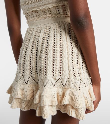 Minifalda Nelle de croché de algodón - Marant Etoile - Modalova