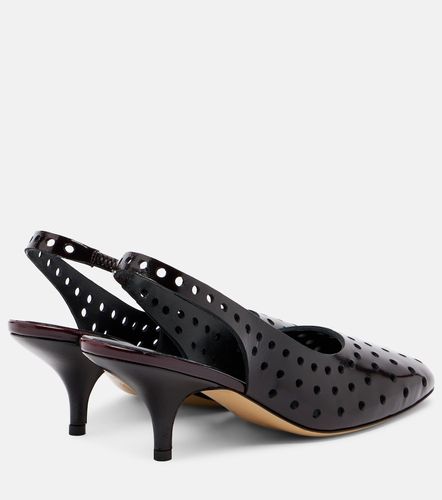Pumps slingback 65 in pelle traforata - Dries Van Noten - Modalova
