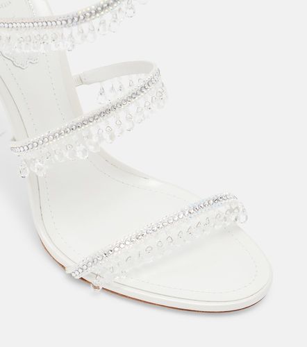 Chandelier embellished satin sandals - Rene Caovilla - Modalova