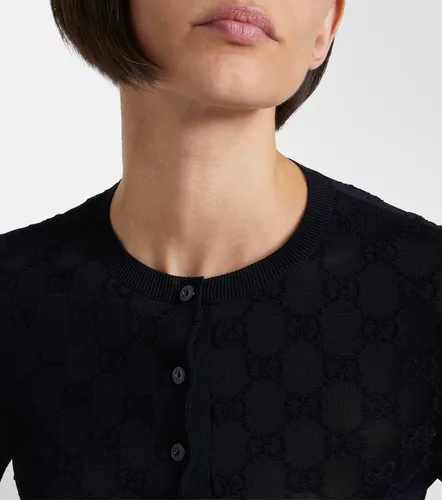 Gucci GG crepe cardigan - Gucci - Modalova