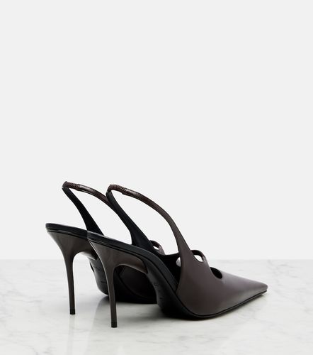 Alaia Drop leather slingback pumps - Alaia - Modalova
