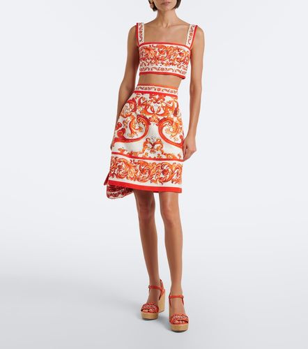 Dolce&Gabbana Minirock Majolica - Dolce&Gabbana - Modalova
