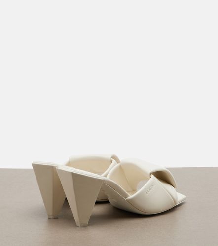 Loewe Origami leather mules - Loewe - Modalova