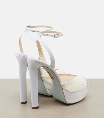 Bridal Be Mine embellished platform sandals - Aquazzura - Modalova