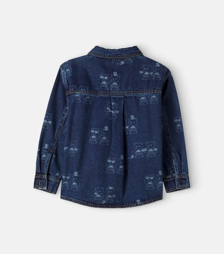 Camisa de denim estampada - Tinycottons - Modalova
