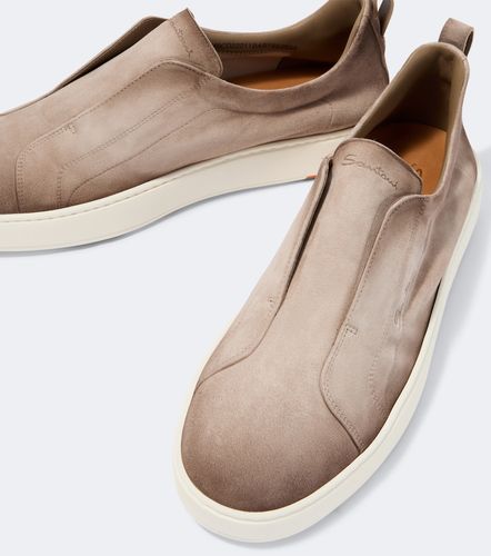 Santoni Slip-on Victory in suede - Santoni - Modalova