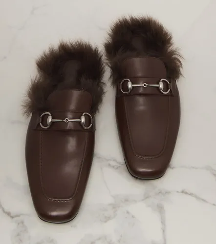 Mules Larindo Horsebit in pelle - Gucci - Modalova
