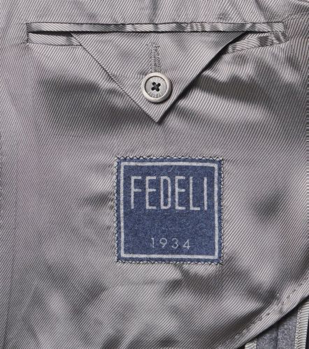 Fedeli Blazer in cashmere - Fedeli - Modalova