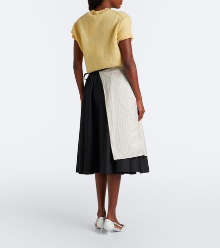 Prada Grembiule a righe con ricamo - Prada - Modalova