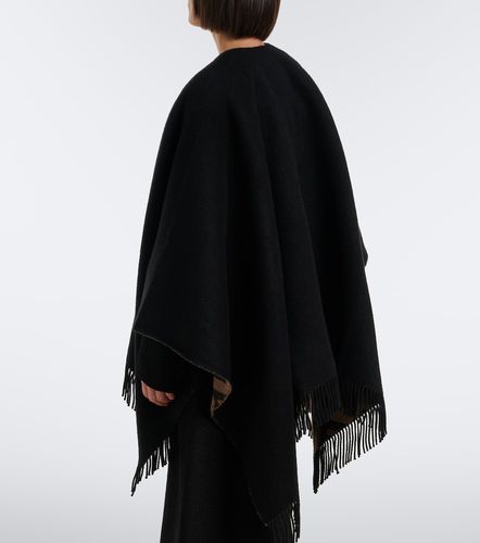 FF Zucca reversible wool and cashmere shawl - Fendi - Modalova