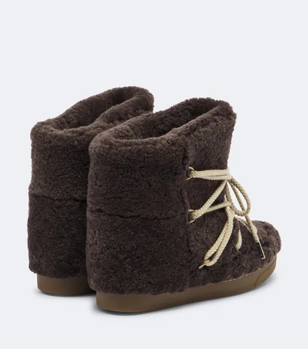 Nowles shearling snow boots - Isabel Marant - Modalova