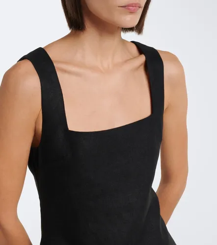 Posse Vestido corto Alice de lino - Posse - Modalova