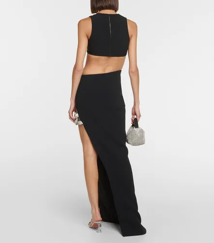 Asymmetric embellished maxi skirt - David Koma - Modalova