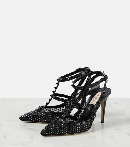 Rockstud 100 leather pumps - Valentino Garavani - Modalova