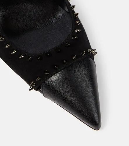 Duvette Spikes 85 leather pumps - Christian Louboutin - Modalova