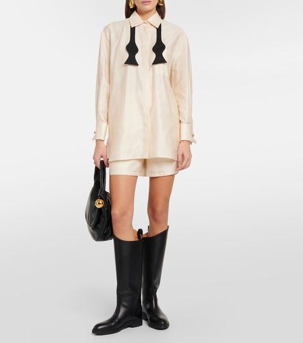 Shorts Piadena de algodón de tiro alto - Max Mara - Modalova