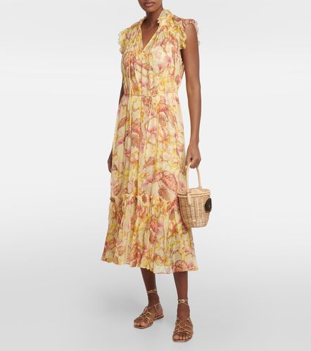 Vestido midi Matchmaker de georgette - Zimmermann - Modalova