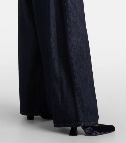 Jeans a gamba larga e vita alta - Dries Van Noten - Modalova