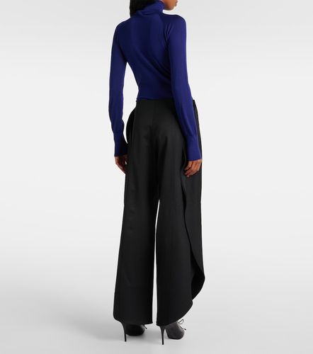 Wool grain de poudre balloon pants - Alaia - Modalova