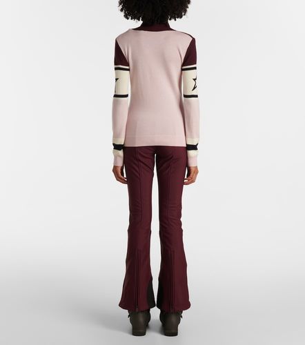 Schild intarsia wool turtleneck sweater - Perfect Moment - Modalova