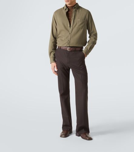 Sunspel Cotton flannel shirt - Sunspel - Modalova