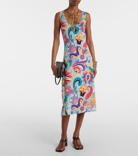 Etro Vestido midi en mezcla de seda - Etro - Modalova