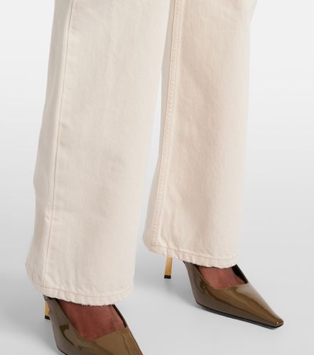 Jeans regular a vita alta - Saint Laurent - Modalova