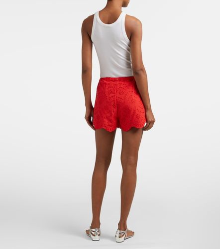 Shorts in cotone sangallo - Poupette St Barth - Modalova