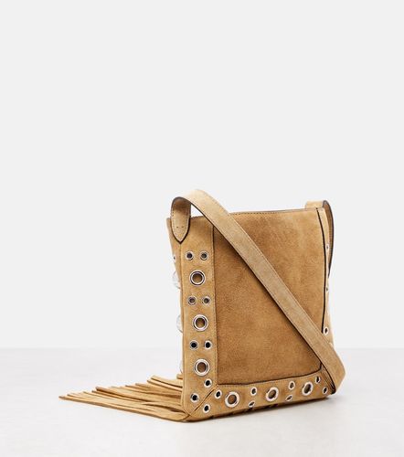 Borsa Nellcôte VLogo in suede con borchie - Valentino Garavani - Modalova
