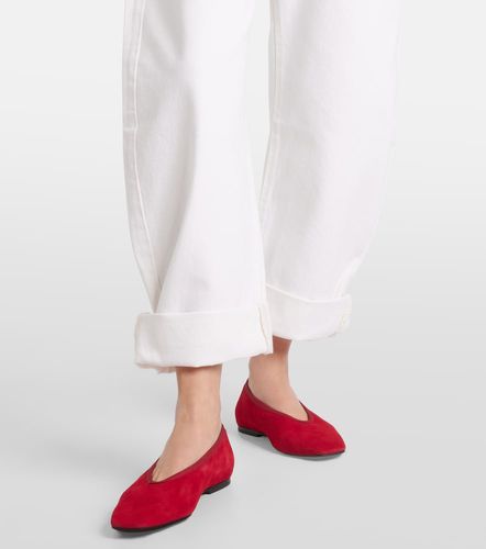 Frame High-Rise Barrel Jeans Bubble - Frame - Modalova