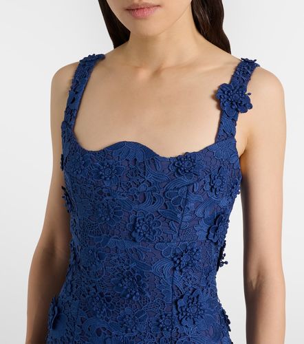 Leo Lin Abito midi Odette in pizzo - Leo Lin - Modalova