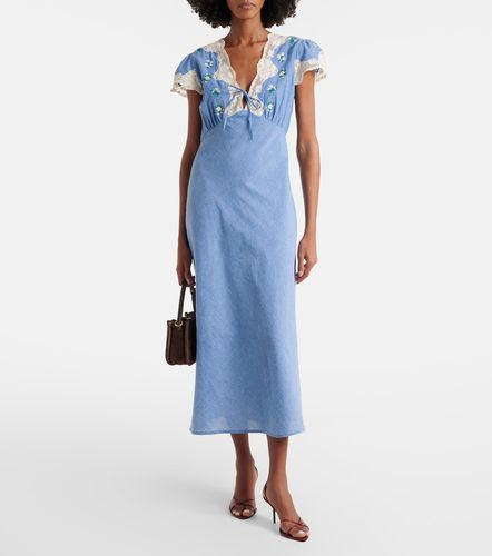 Rixo Midikleid Amari mit Spitze - Rixo - Modalova