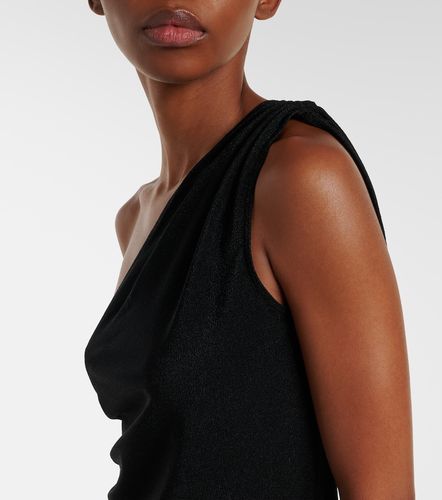 Ruched one-shoulder minidress - Balmain - Modalova