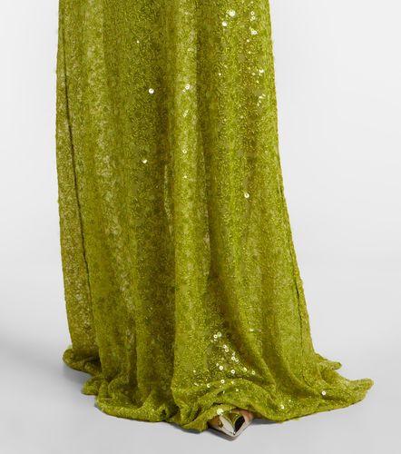 David Koma Sequined draped gown - David Koma - Modalova