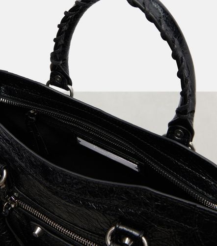 Le City Small leather top-handle bag - Balenciaga - Modalova