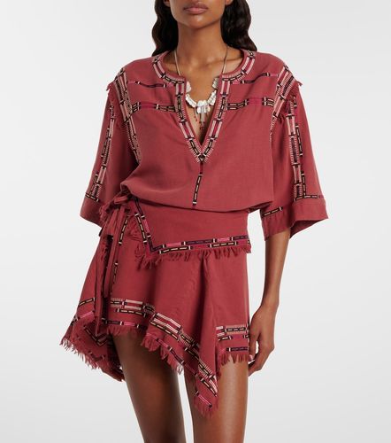 Fiosa embroidered silk blouse - Isabel Marant - Modalova