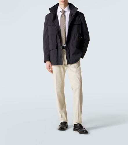 Brioni Giacca con pelle - Brioni - Modalova
