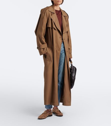 Gabardina cruzada oversized - Saint Laurent - Modalova