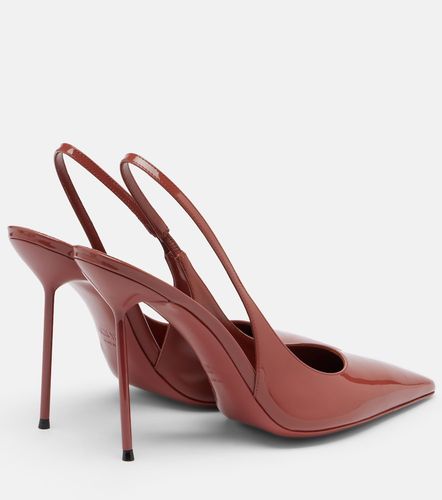 Lidia patent leather slingback pumps - Paris Texas - Modalova