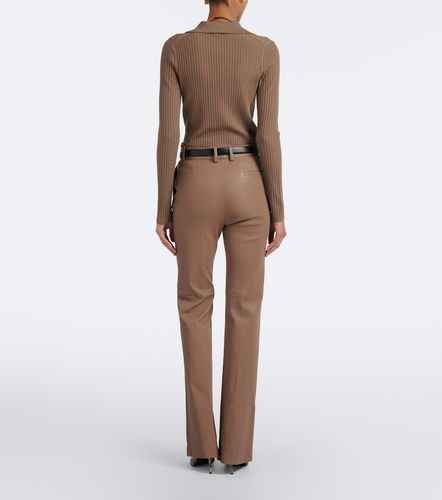 Joseph Tafira leather flared pants - Joseph - Modalova
