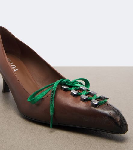 Prada Pumps stringate in pelle - Prada - Modalova